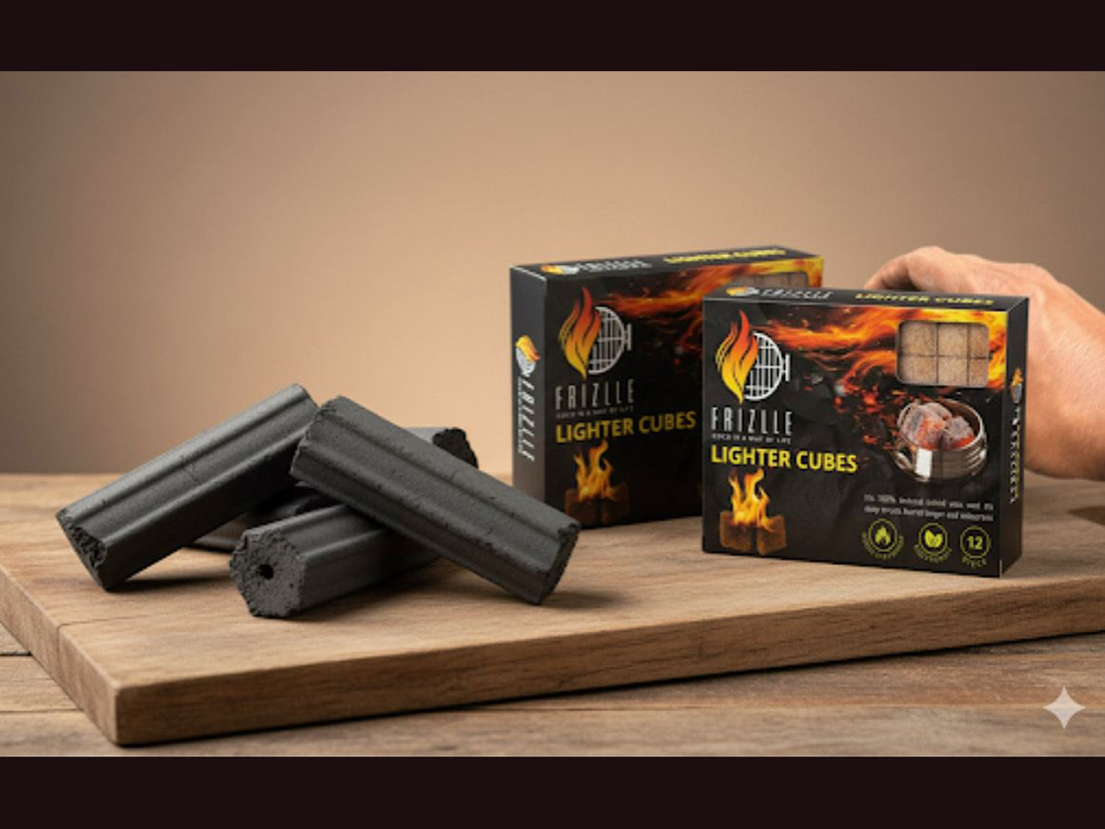 Coconut shell charcoal